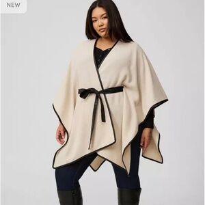 Cream/Beige Torrid Ruana One Size NWT